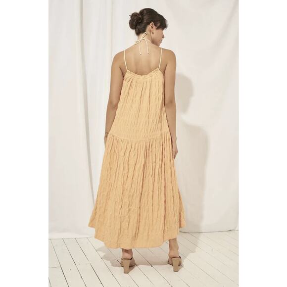 Mon Renn Zest Midi Dress in Papaya New with tag - Picture 2 of 9
